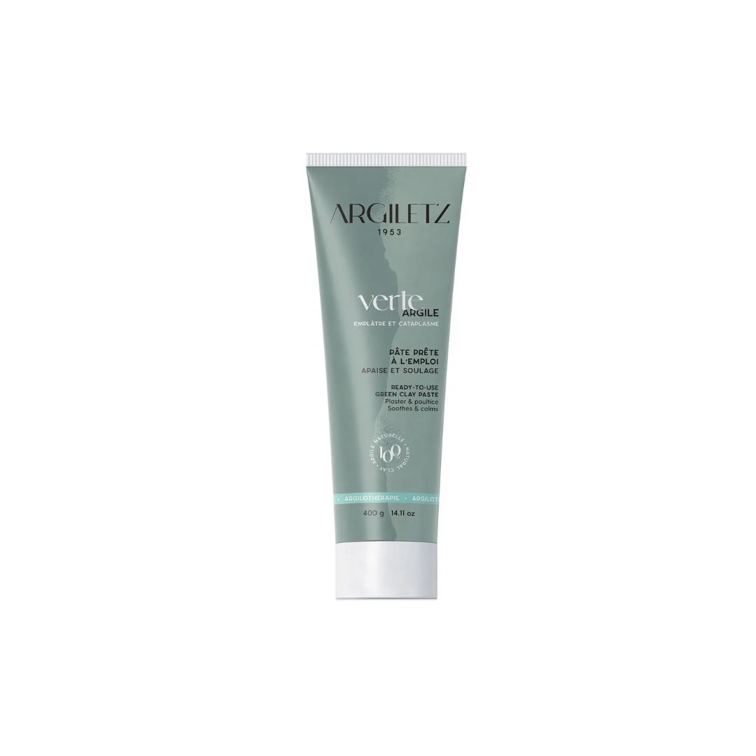 Argile verte en tube de 400g - ARGILETZ