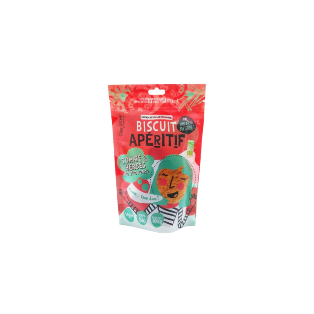 Biscuits salés tomate herbes de provence - BARAMEL