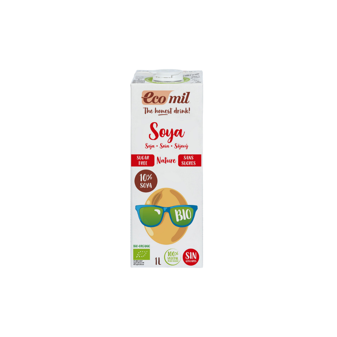 Boisson de soja sans sucre 1L - ECOMIL