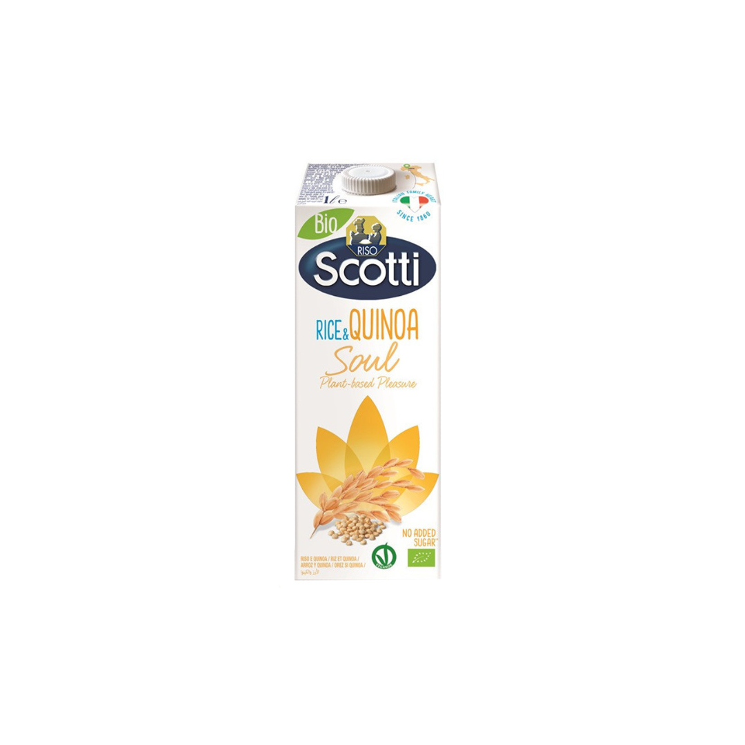Boisson riz quinoa sans gluten 1L - RISO SCOTTI