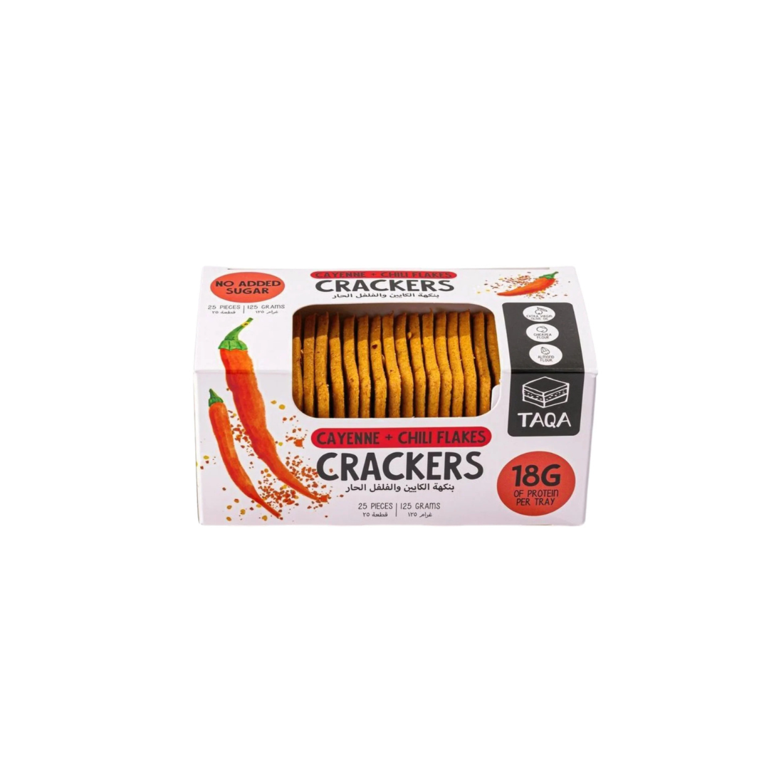 Crackers vegan cayenne & chilli - TAQA