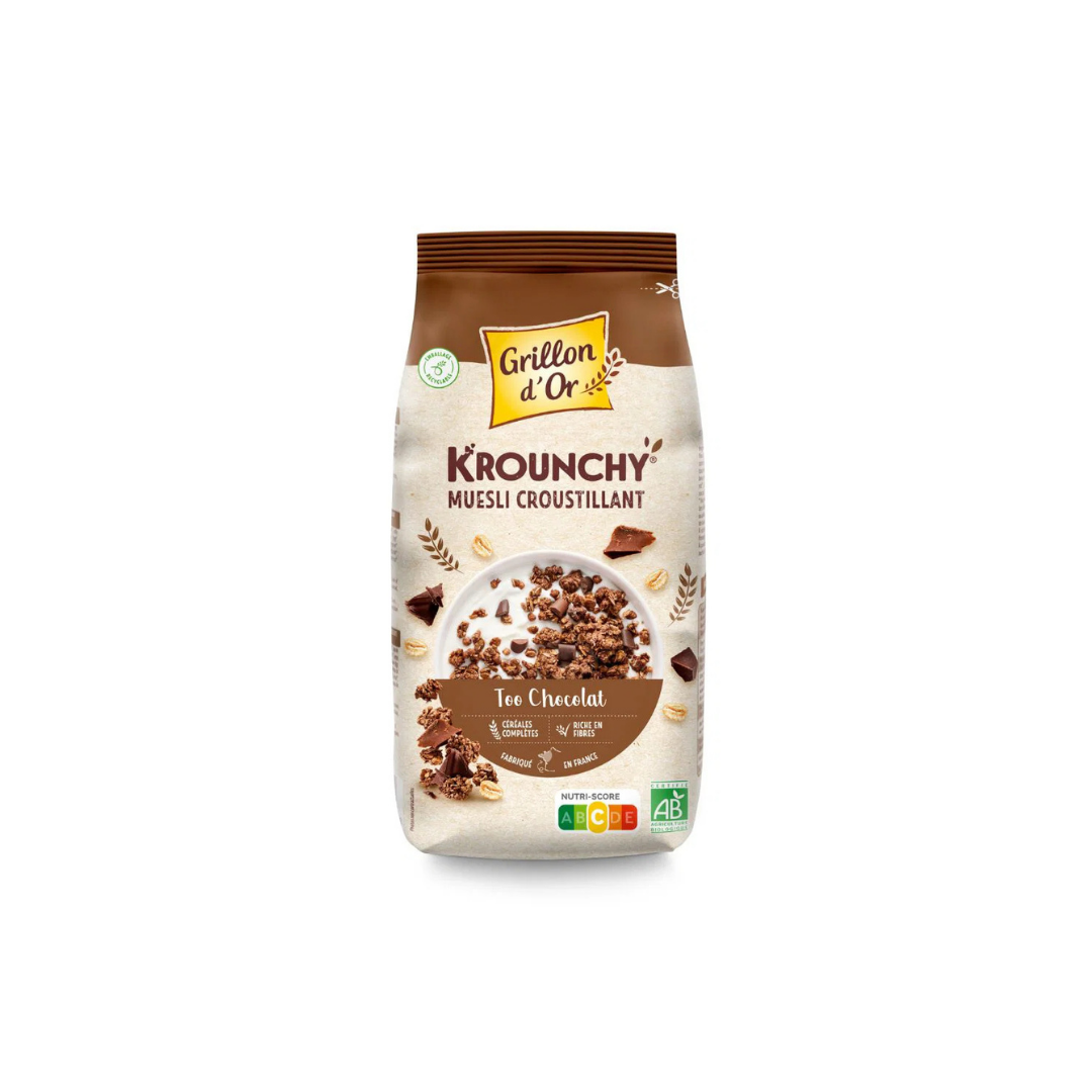 Krounchy too chocolat 500g - GRILLON D'OR