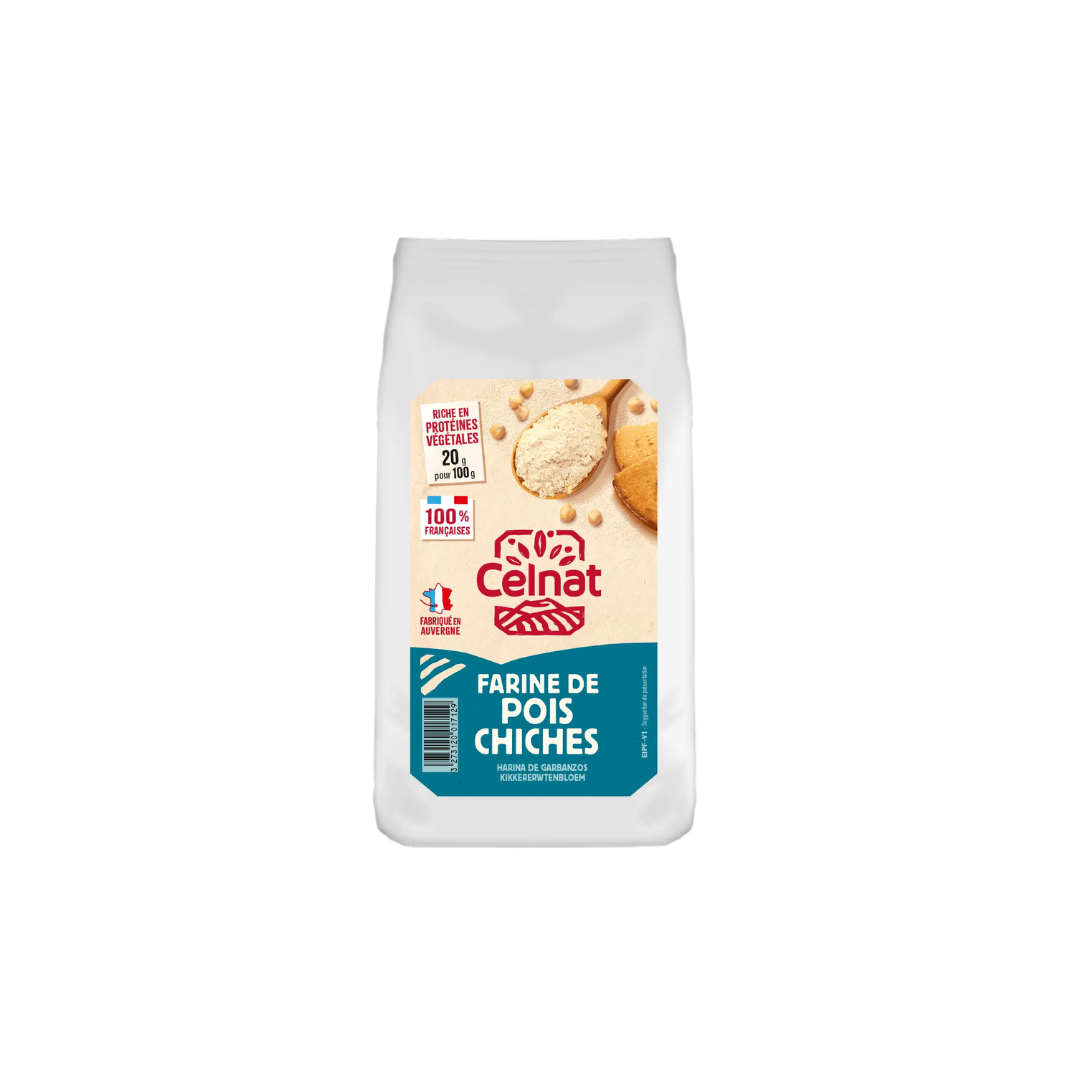 Farine de pois chiche 500g - CELNAT