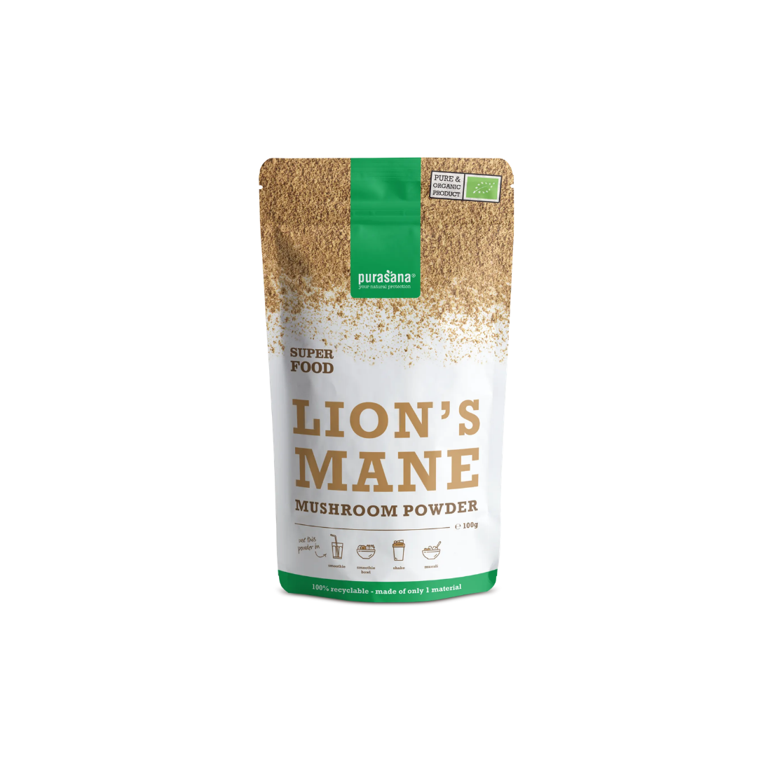 Lion's Mane poudre bio 100g - PURASANA