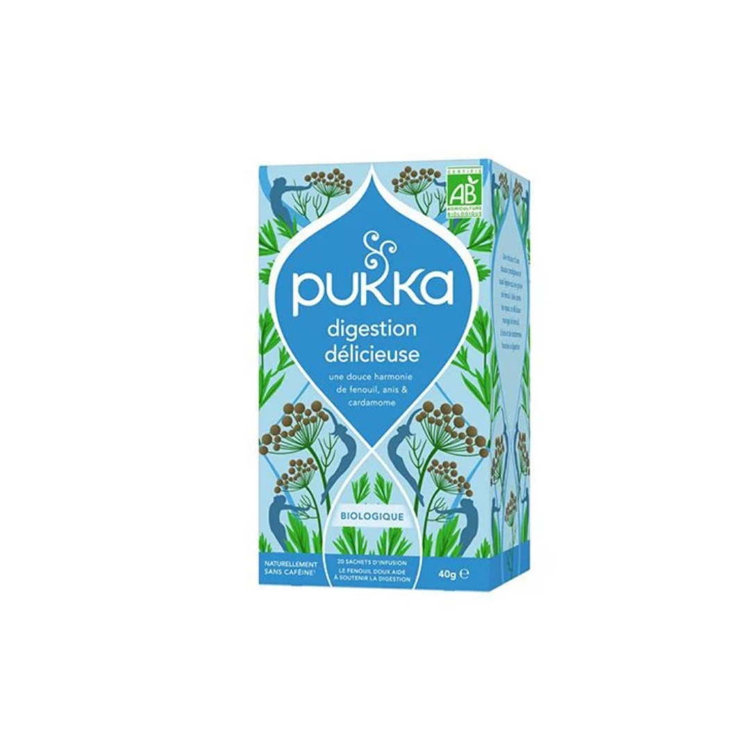 Infusion digestion délicieuse 20 sachets - PUKKA