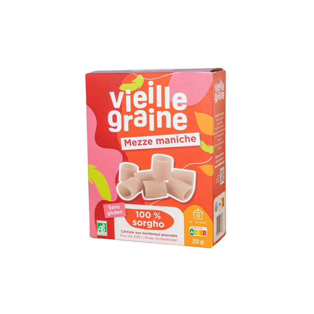Mezze maniche de sorgho bio 250g - VIEILLE GRAINE