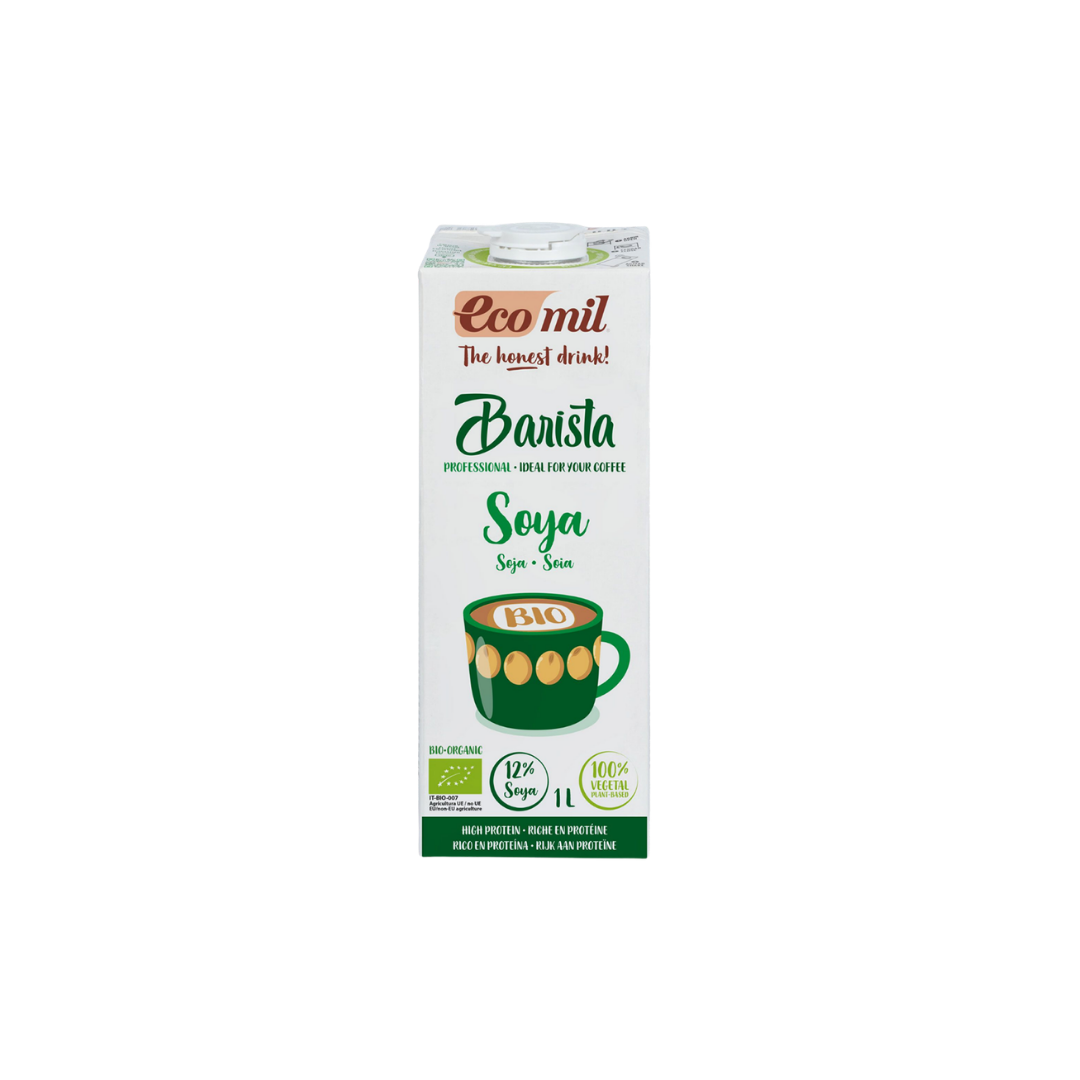 Barista soja faible en sucre 1L - ECOMIL