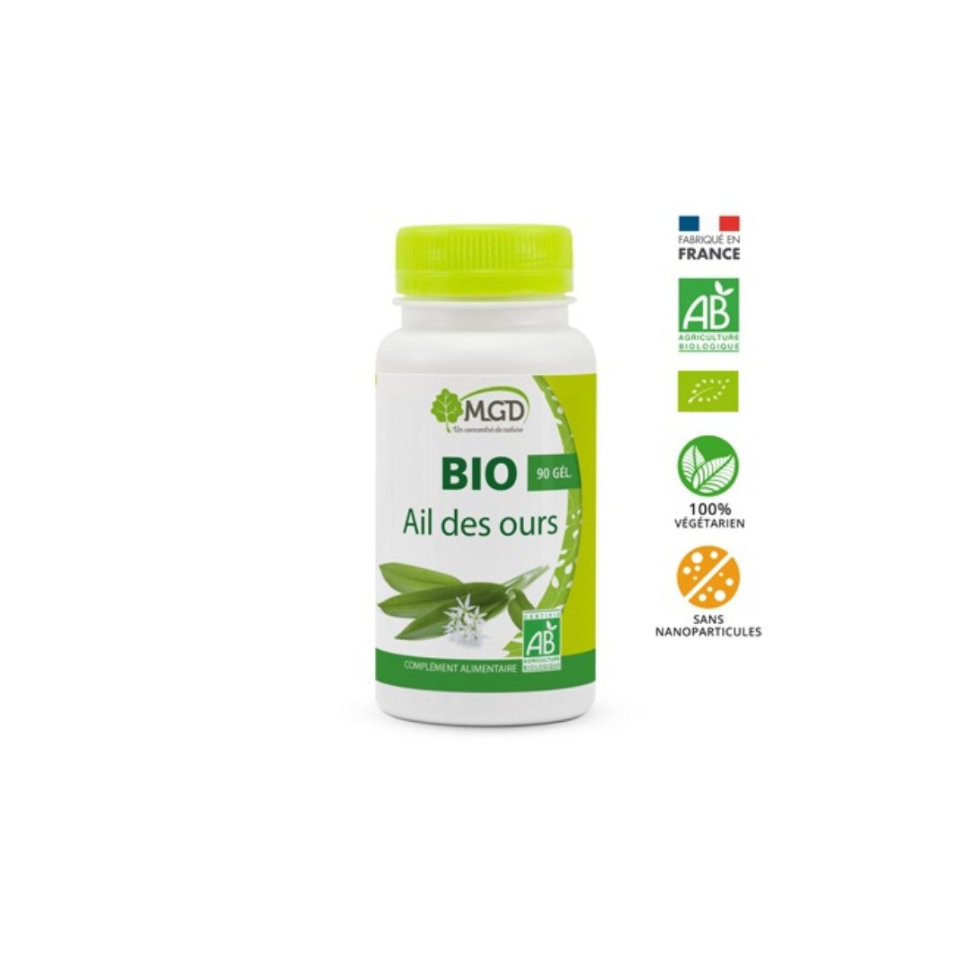 Ail des Ours Bio 90 Gélules 230mg - MGD
