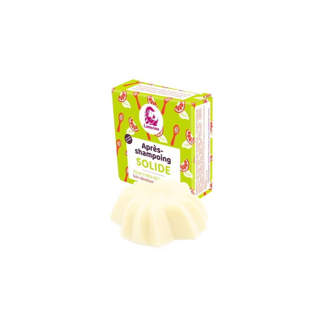 Après Shampoing Solide Soin Démêlant et Nourrissant 74g - LAMAZUNA