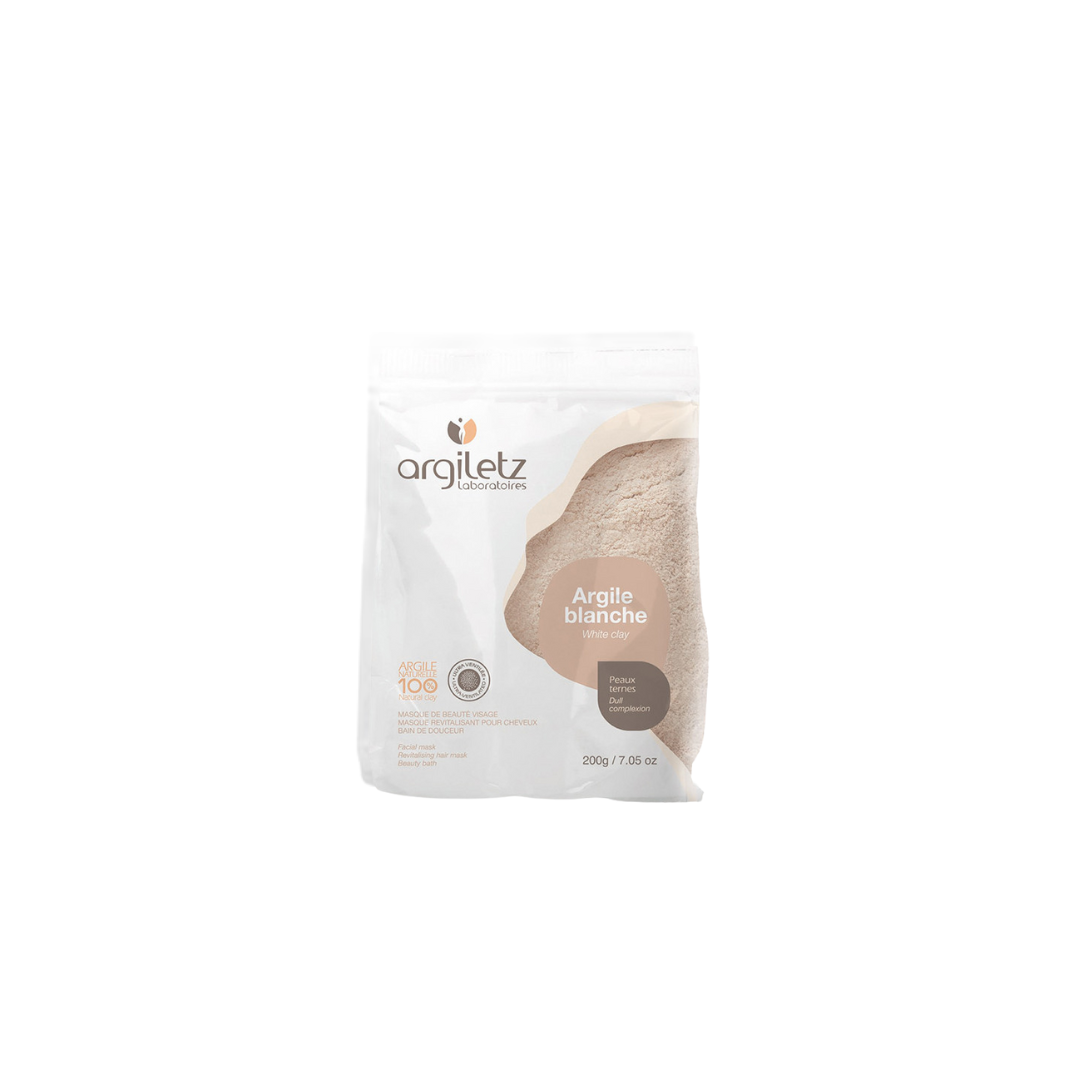 Argile Blanche En Poudre Ultra Ventilée 200g - ARGILETZ