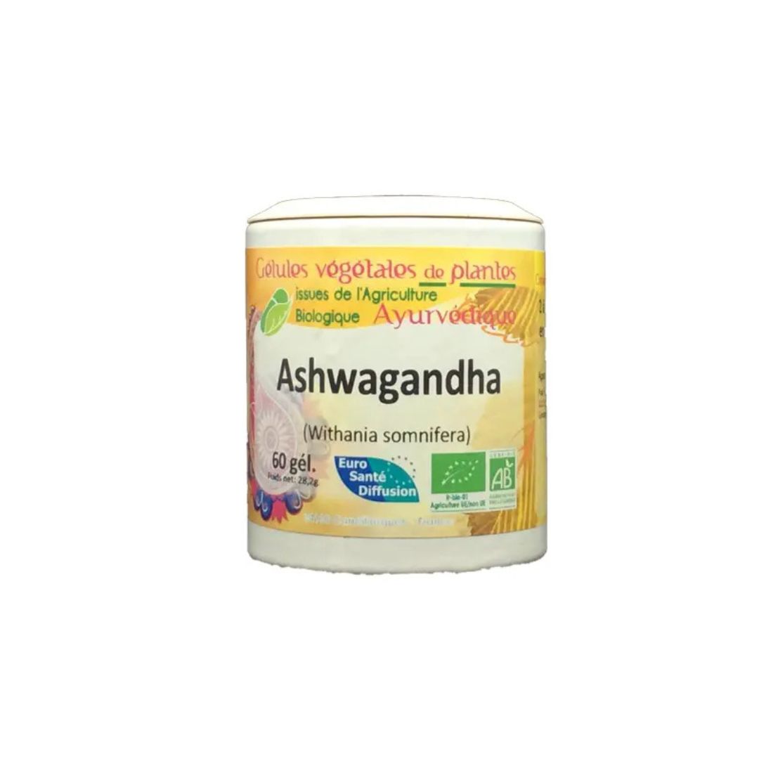 Ashwagandha 60 Gélules - EURO SANTE DIFFUSION