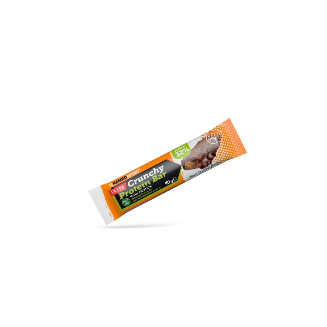 Barre Protéinée Crunchy Choco Brownie Bar 40g - NAMED SPORT