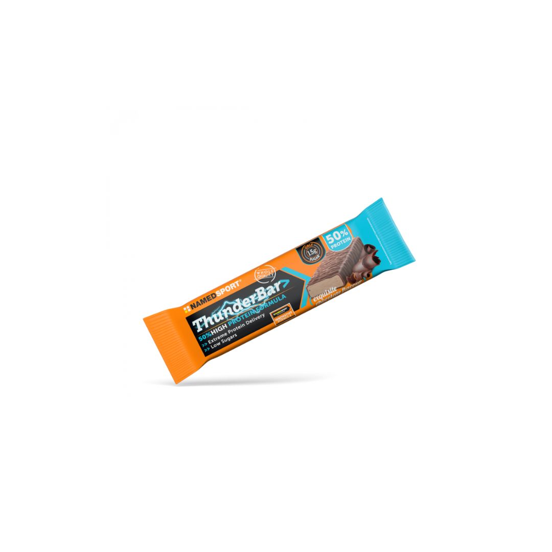 Barre Proteinée Thunder 50% Chocolat 50g - NAMED SPORT