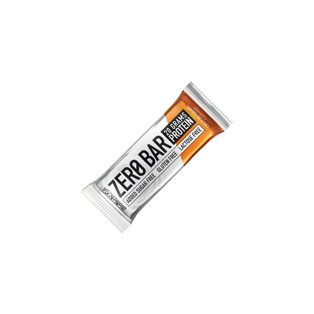 Barre Zero Bar Chocolate Caramel 50g - BIOTECH USA