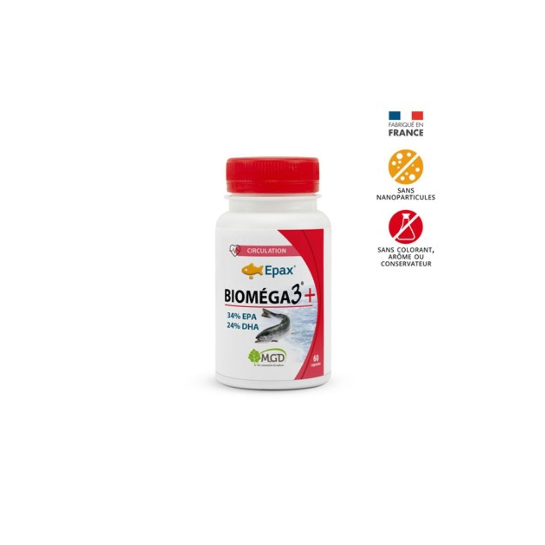 Bioméga3+ 60 Gélules - MGD