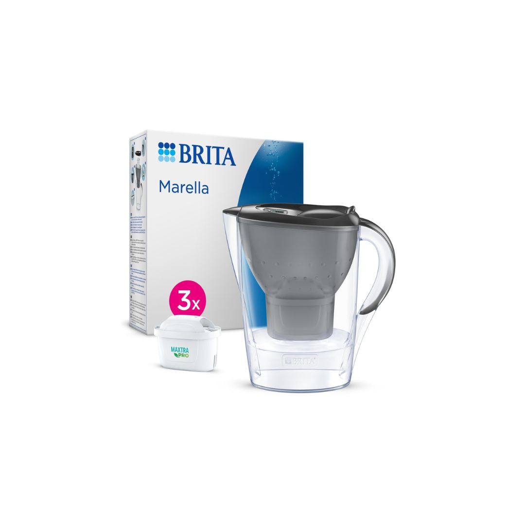 Caraffe Marella Noir 2.4L - BRITA