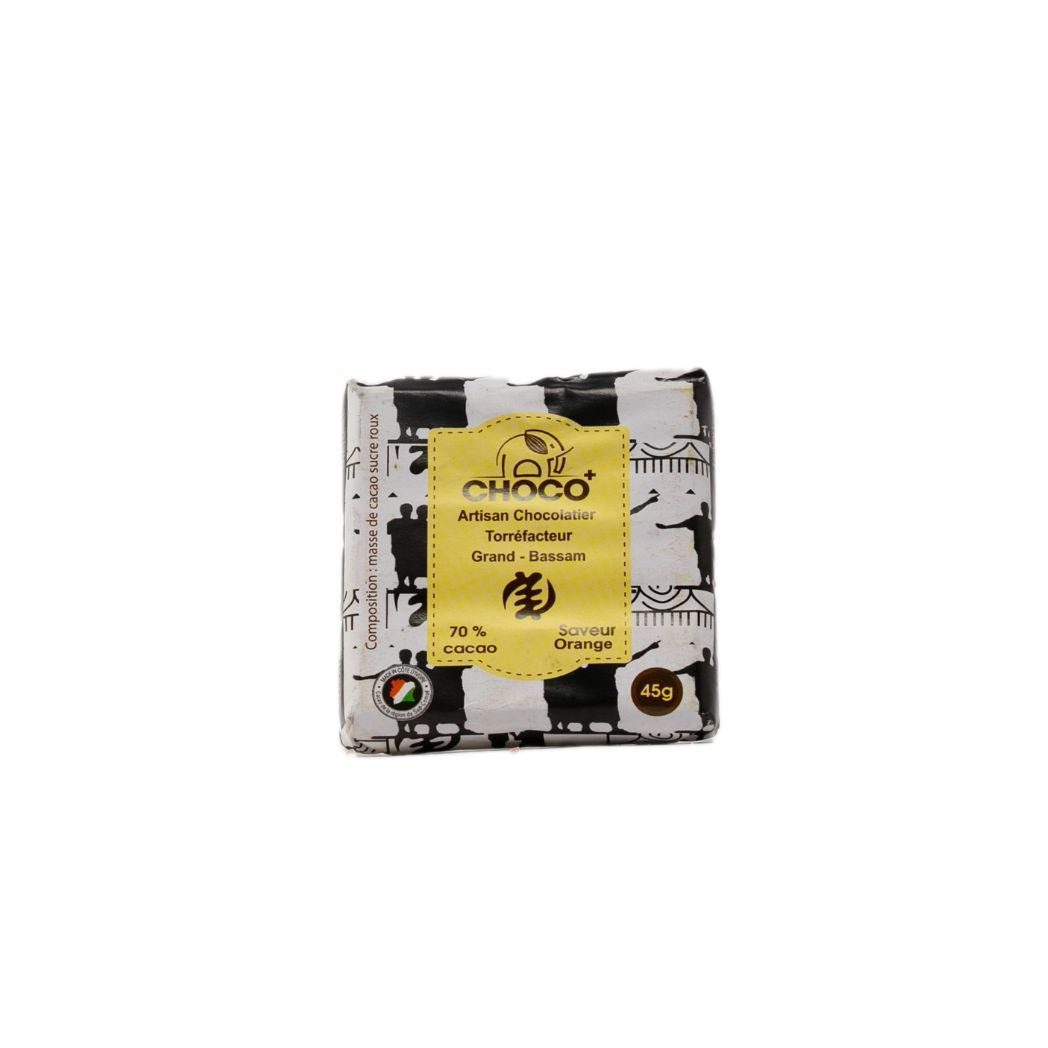 Chocolat Orange 70% 45g - CHOCO+