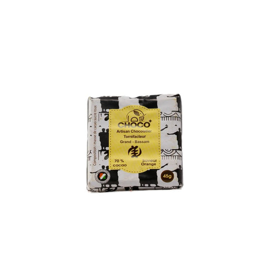Chocolat Orange 70% 45g - CHOCO+
