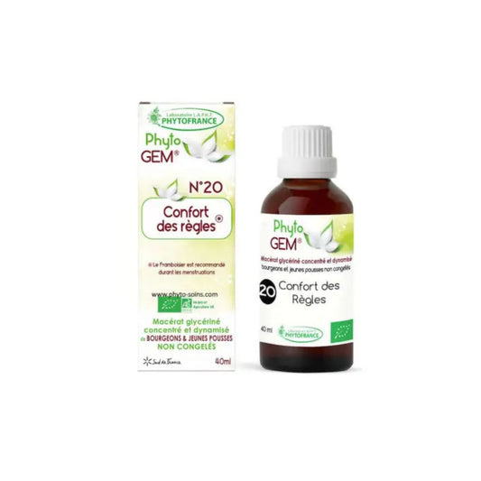 Complexe Règles Douloureuses Bio N°20 40ml - PHYTO'GEM