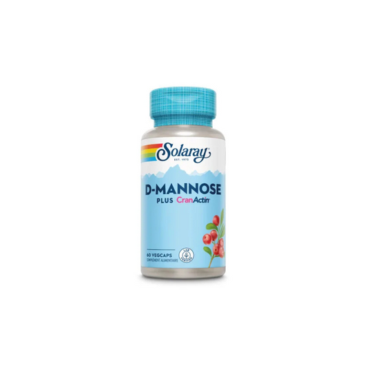 D-Mannose Plus CranActiv 60 Gélules - SOLARAY