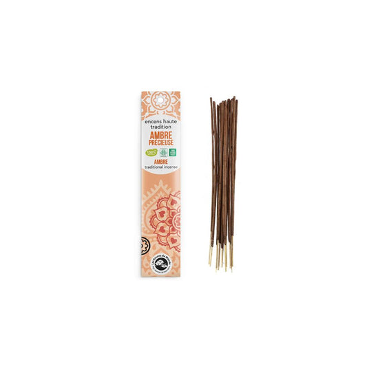 Encens Traditionnel Ambre 20g - LES ENCENS DU MONDE