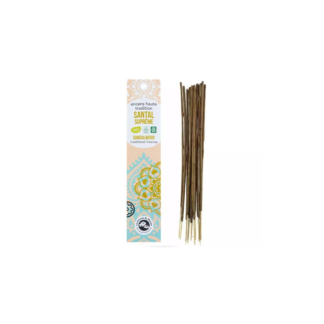 Encens Traditionnel Santal Suprême 20g - AROMANDISE