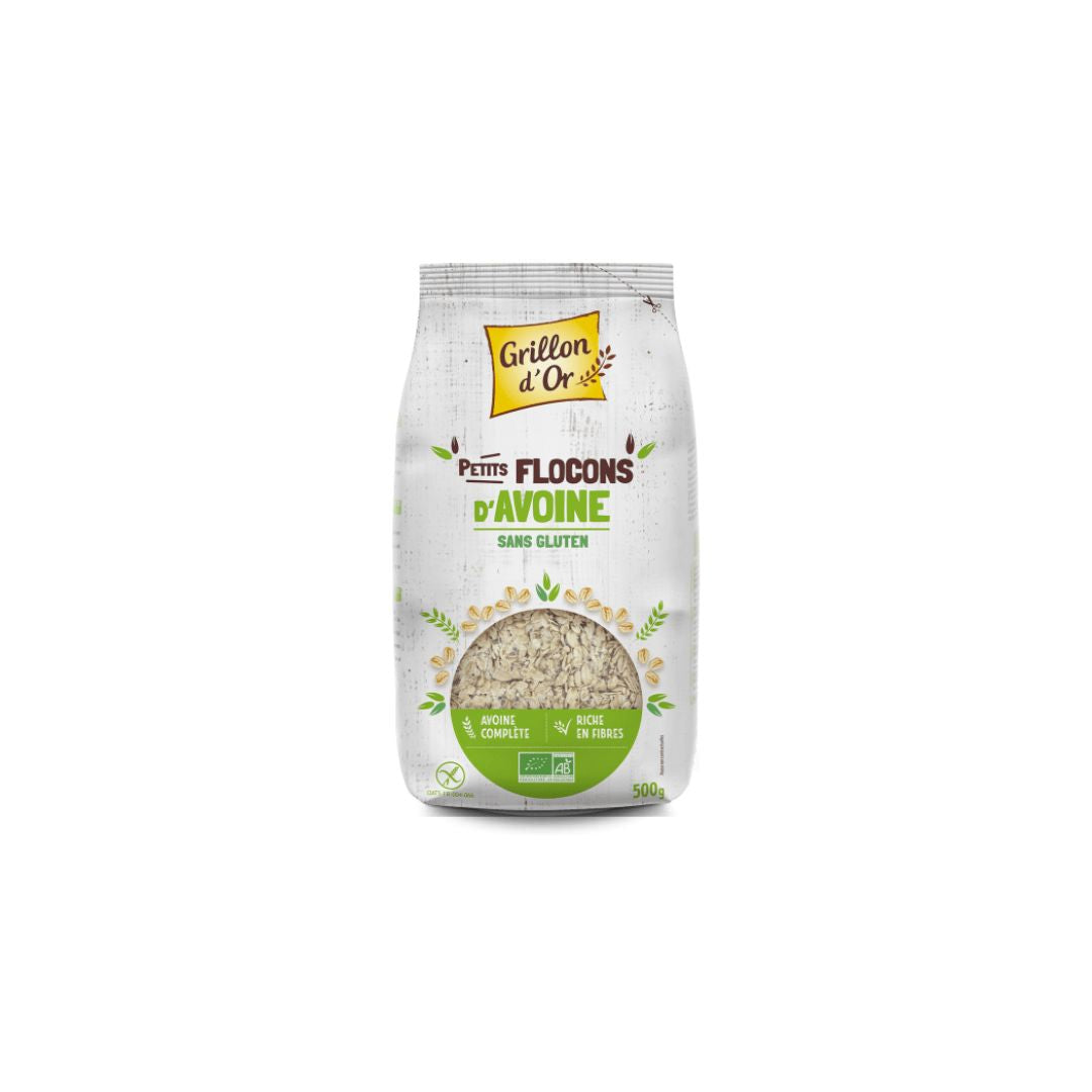 Flocons d'Avoine Petits Sans Gluten - GRILLON D'OR