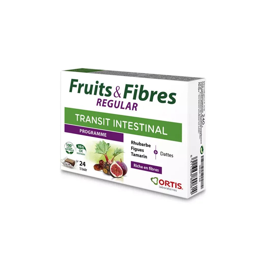 Fruits et Fibres Regular 24 Cubes - ORTIS