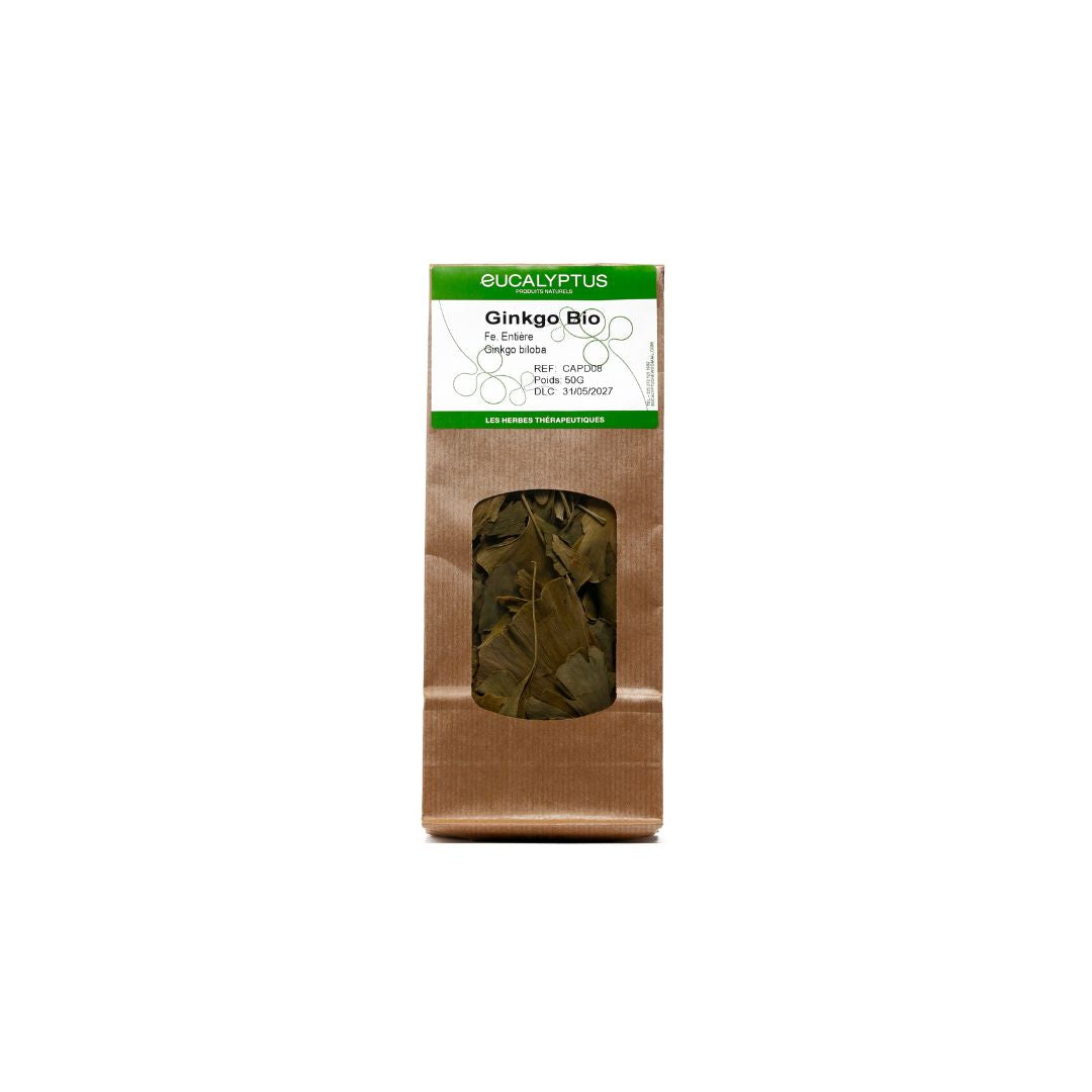 Ginkgo Feuilles Bio 50g