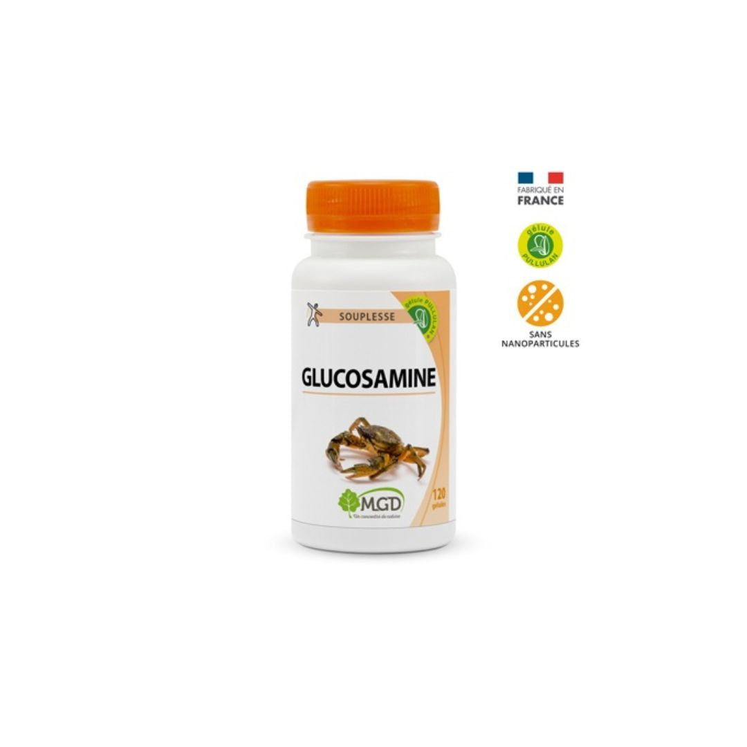 Glucosamine 120 Gélules 500mg - MGD