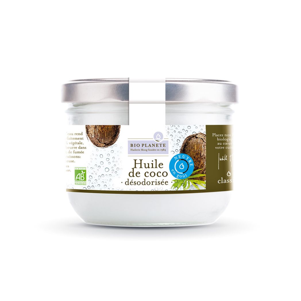 Huile de Coco Désodorisée 400ML - BIO PLANETE