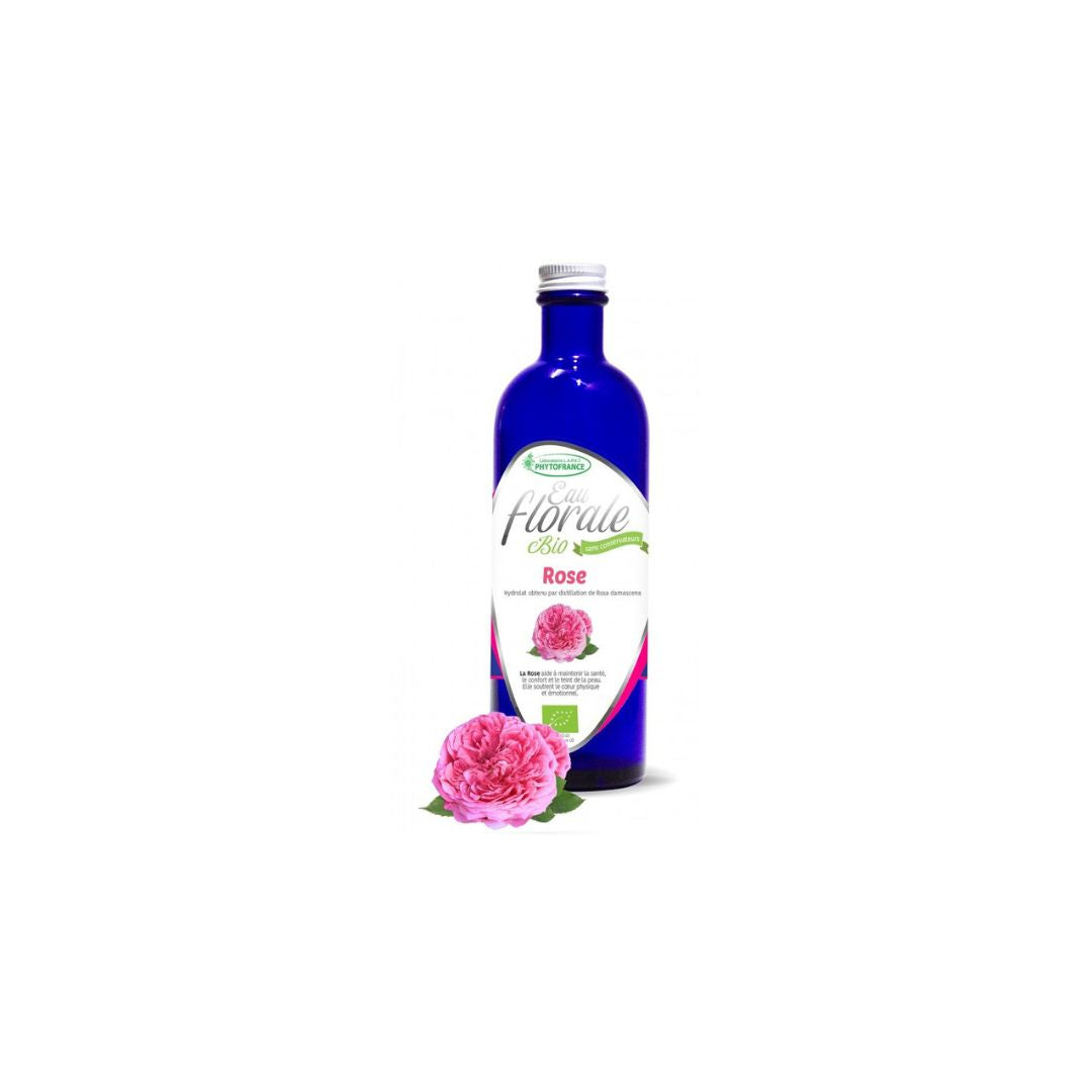 Hydrolat De Rose de Damas 200ml - PHYTOFRANCE