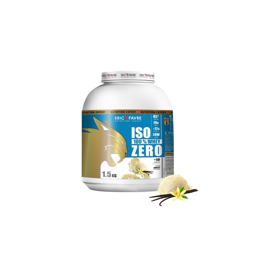 Iso Zéro 100% Whey Vanille 1.5kg - ERIC FAVRE