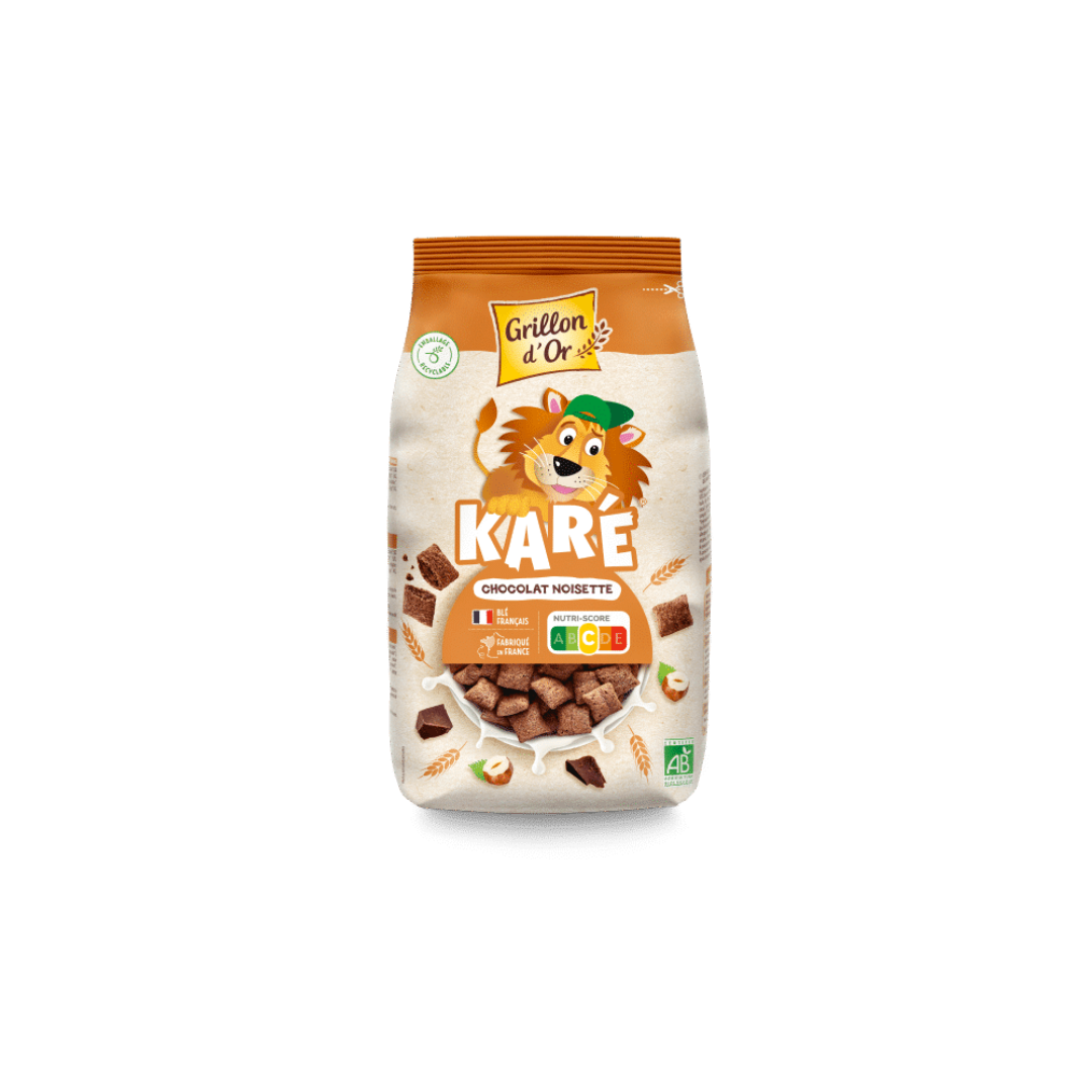 Karé Fourre au Cacao et aux Noisettes - GRILLON D'OR