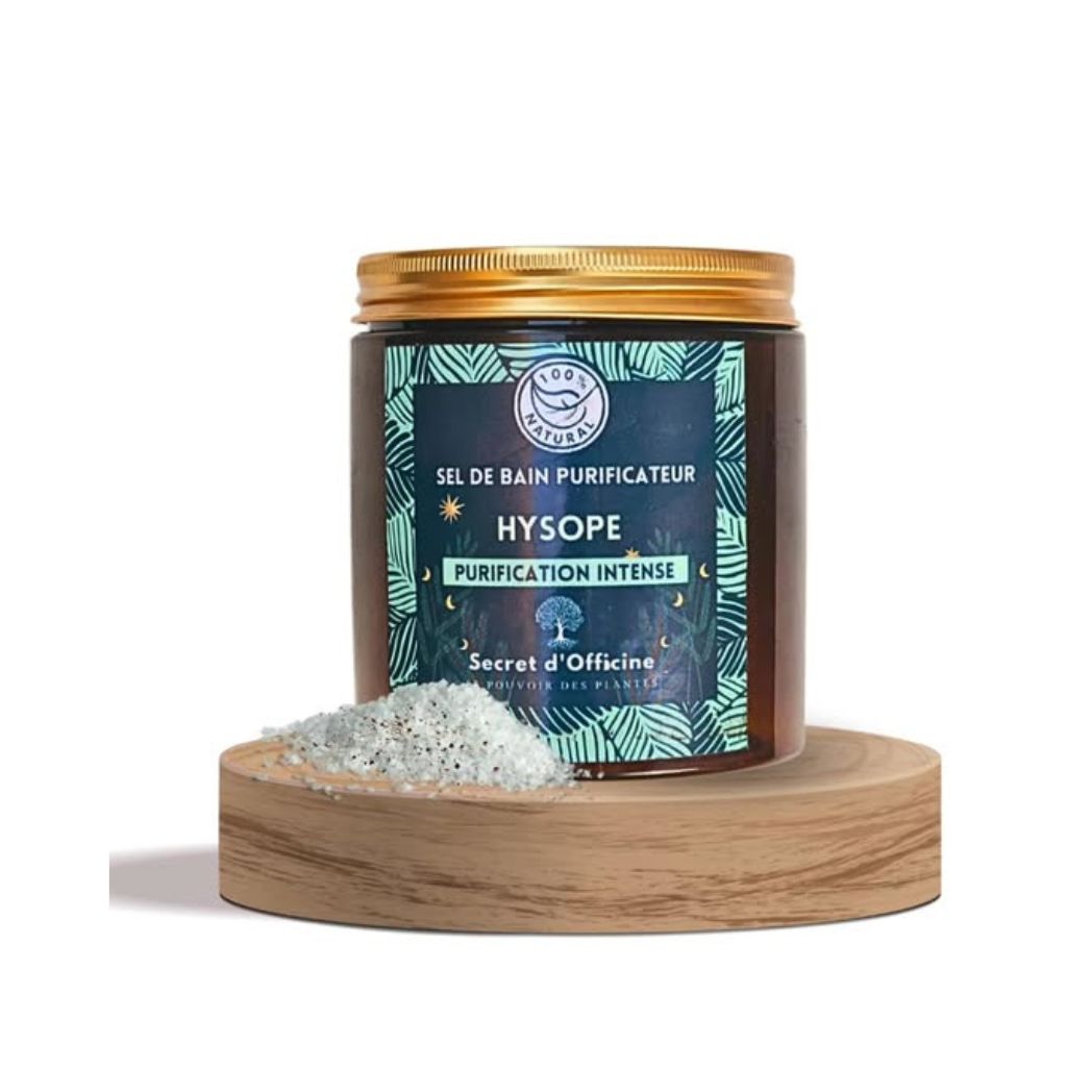 Sel de Bain Purificateur 650g HYSOPE SECRET D'OFFICINE