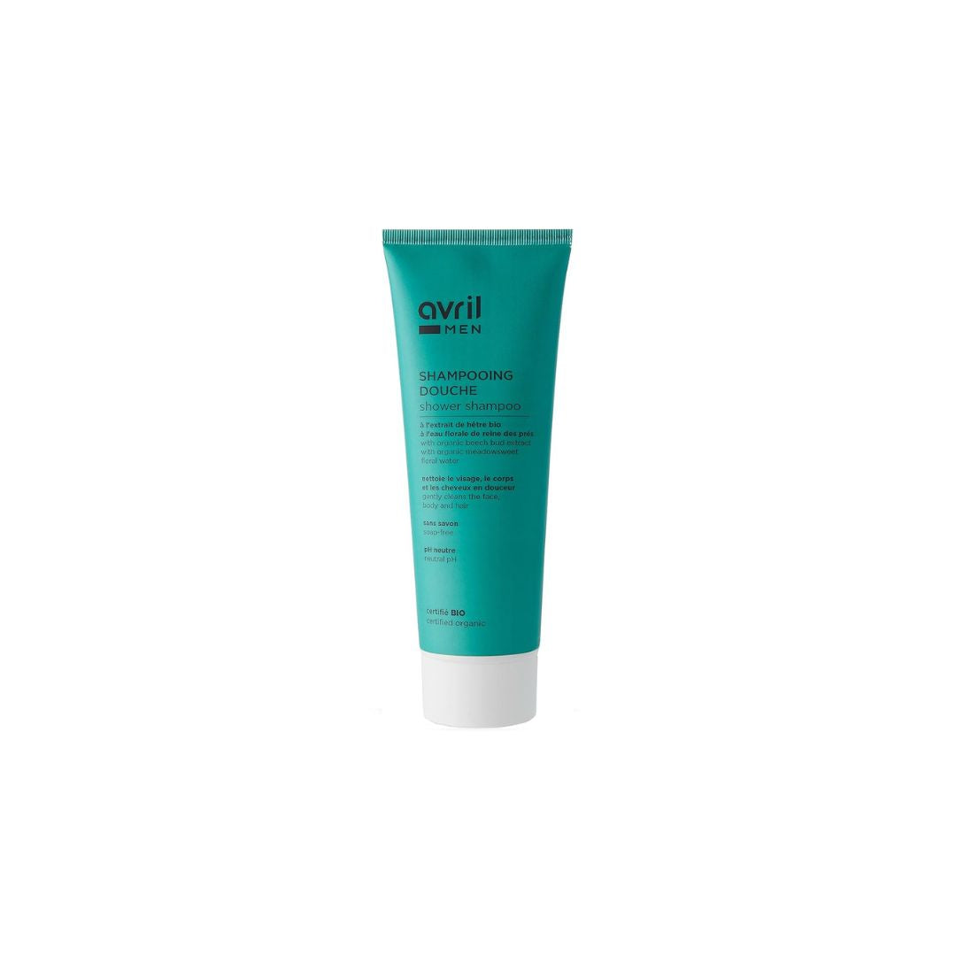 Shampooing Douche Homme Bio 250ml - AVRIL