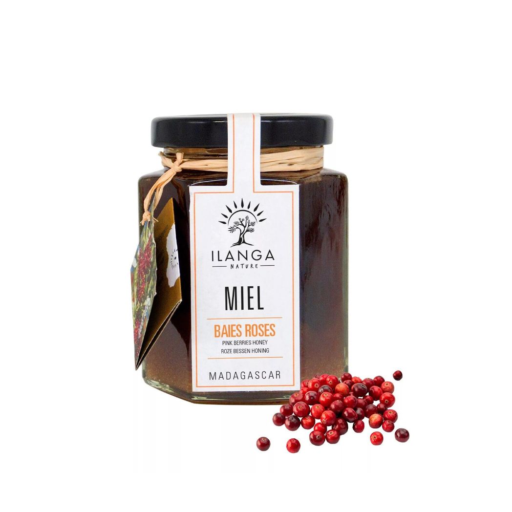 Miel de Baies de Roses Bio 250g - ILANGA