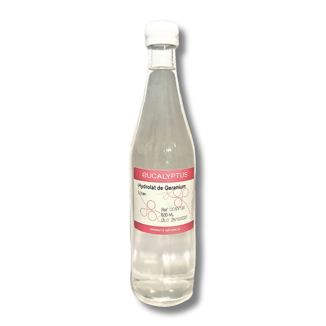 Hydrolat de Geranium de Rosat 500ML - LIBAN