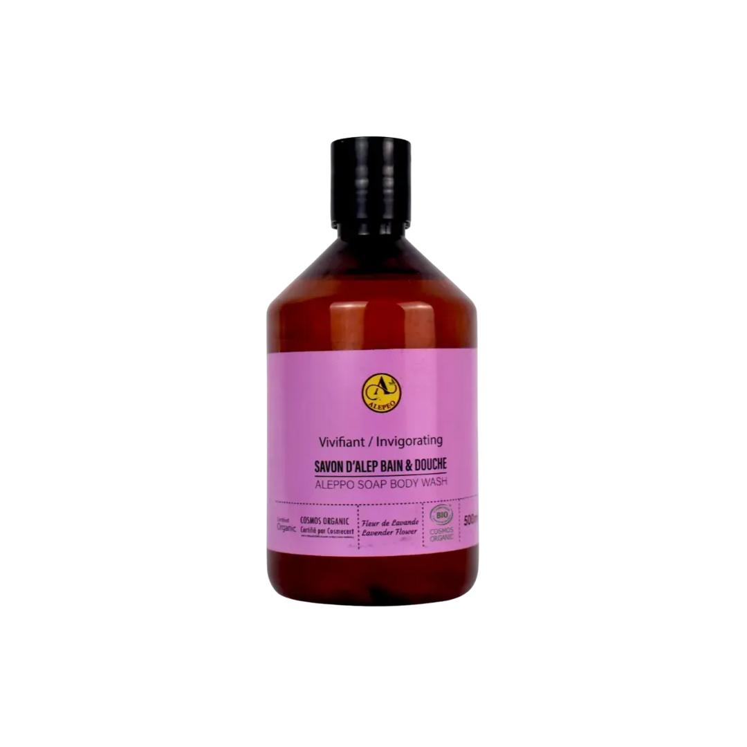 Savon D' Alep Bain et Douche Lavande - ALEPEO