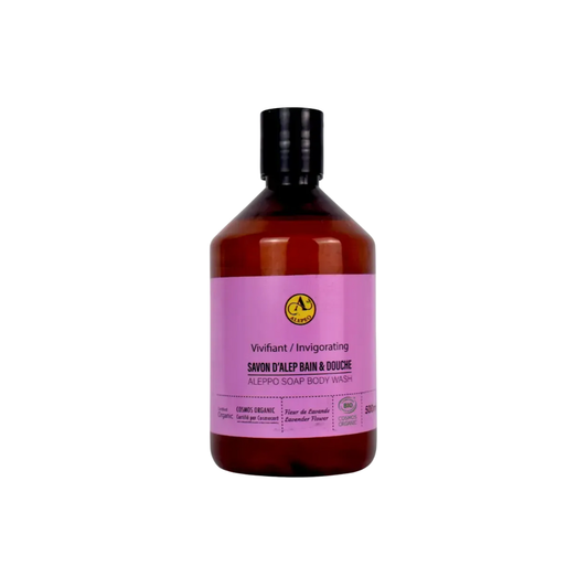 Savon D' Alep Bain et Douche Lavande - ALEPEO