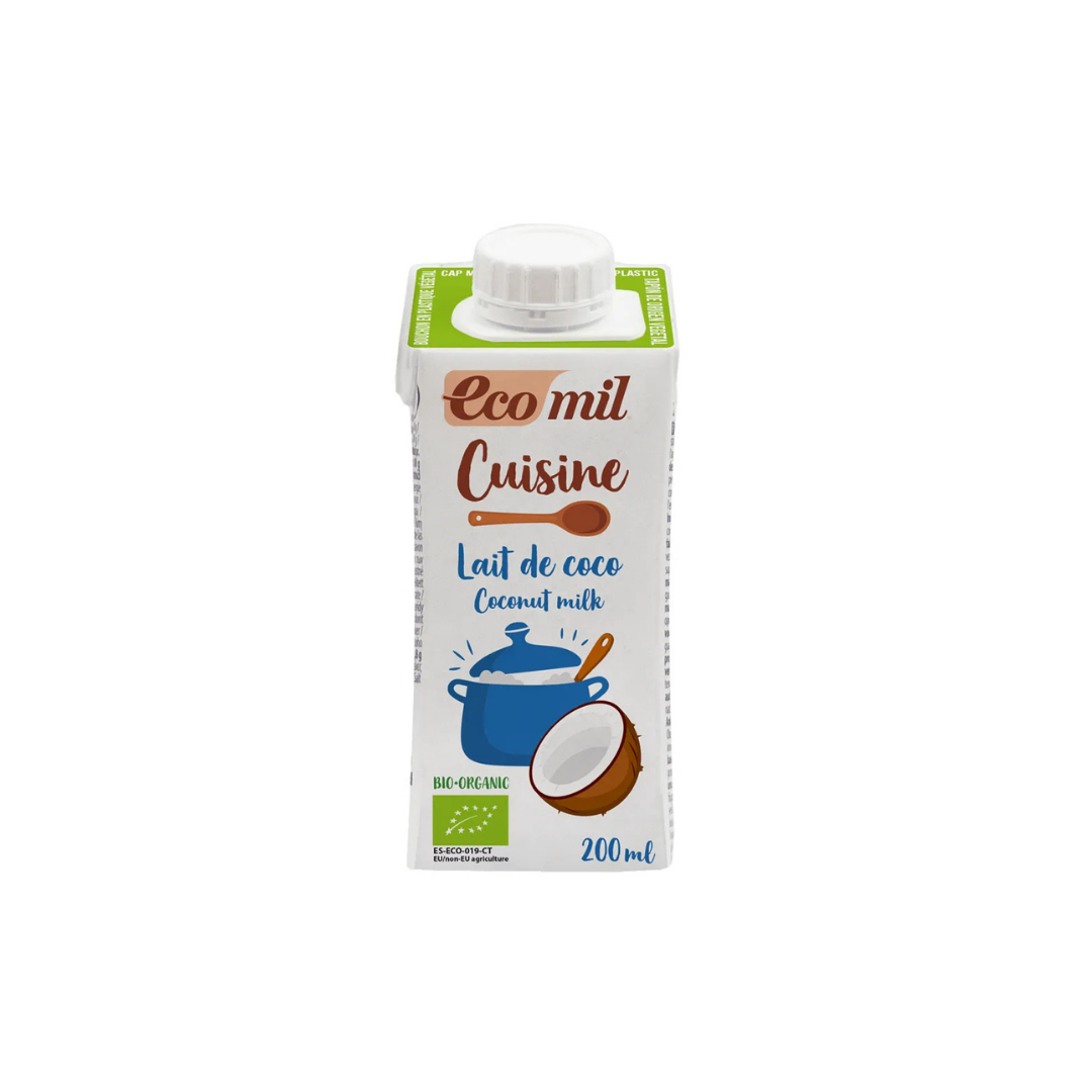 Crème cuisine coco bio 200ml - ECOMIL
