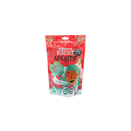 Biscuits salés tomate herbes de provence - BARAMEL