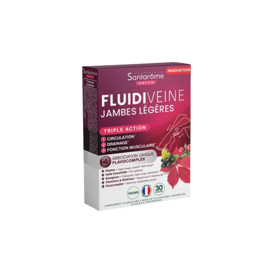 Fluidiveine jambes légères 30cps - SANTAROME