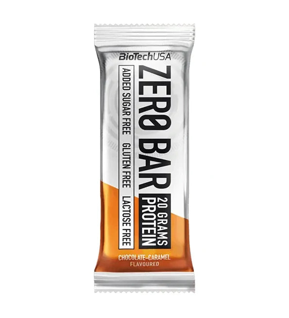 Barre Zero Bar Chocolate Caramel 50g - BIOTECH USA