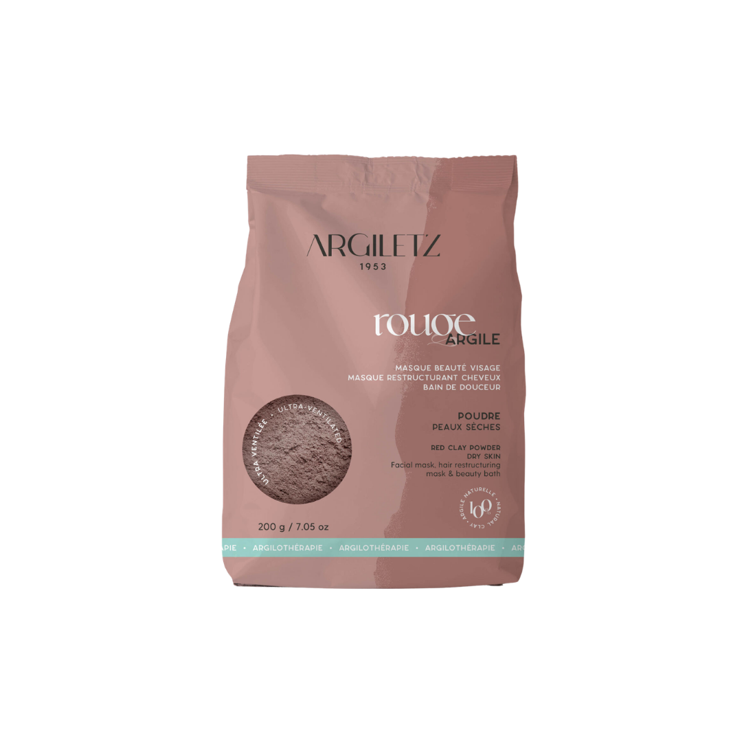 Argile rouge ultra ventilée 200g - ARGILETZ