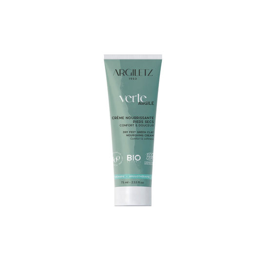 Crème nourrissante pieds secs 75ml - ARGILETZ