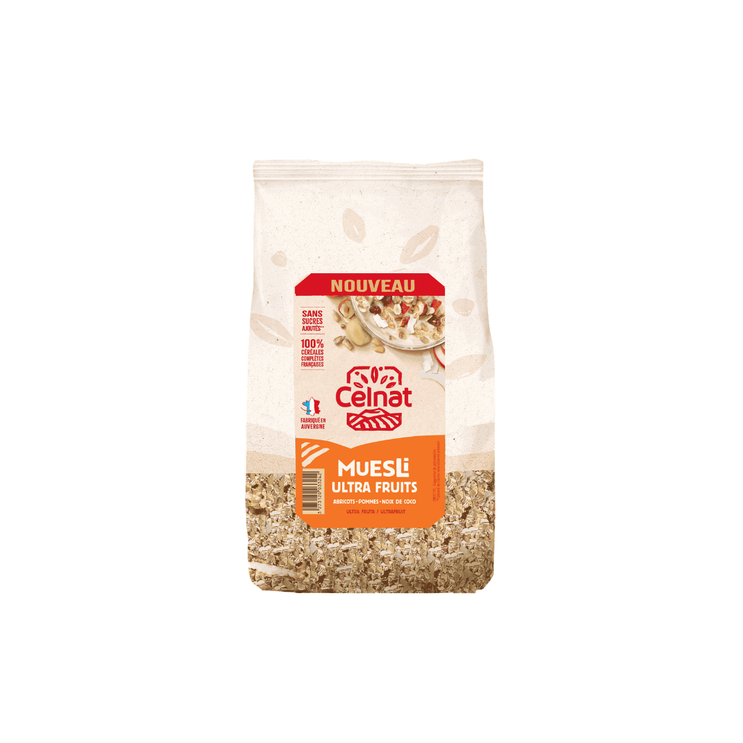 Muesli ultra fruits 1kg -  CELNAT