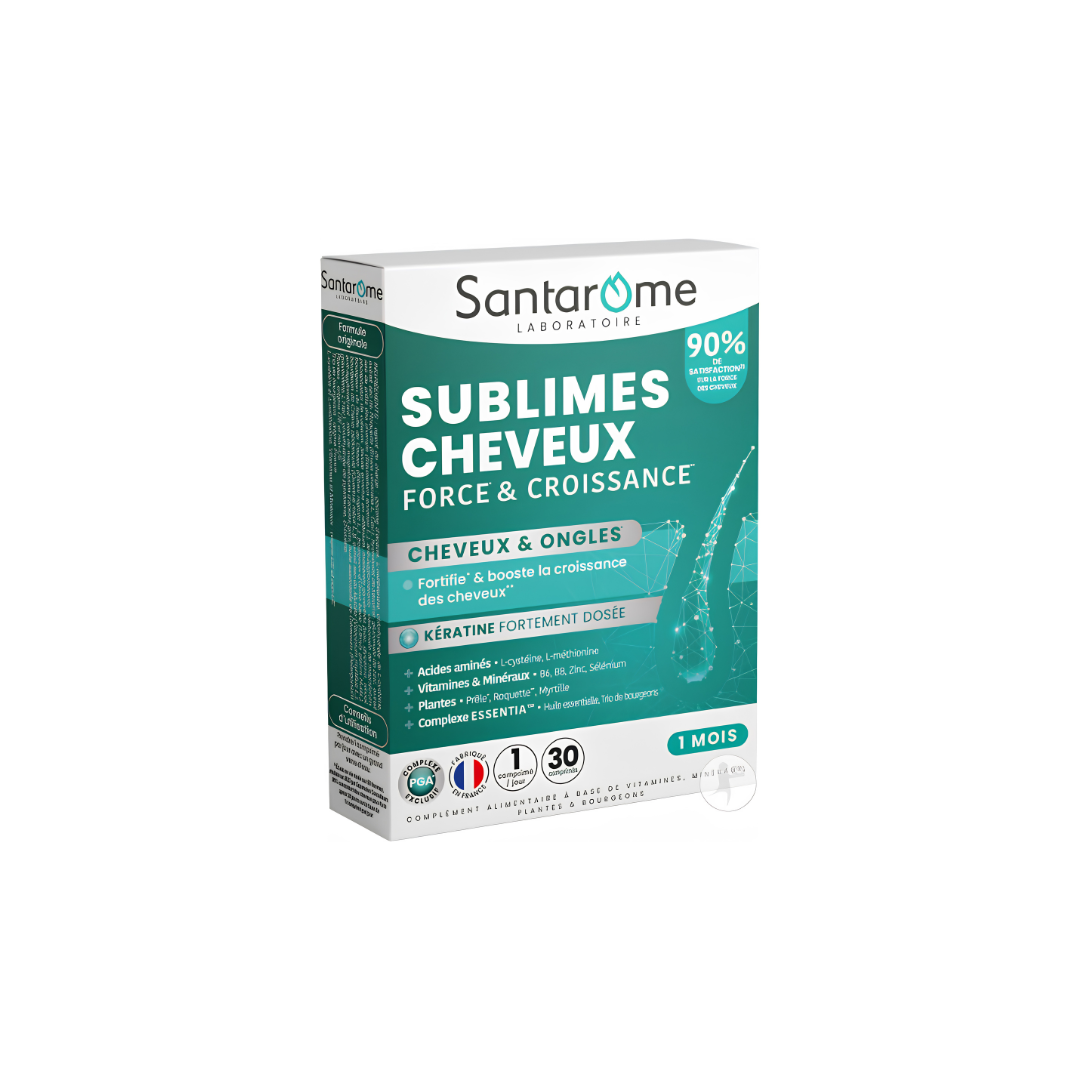 Sublimes cheveux croissance 30cps - SANTAROME