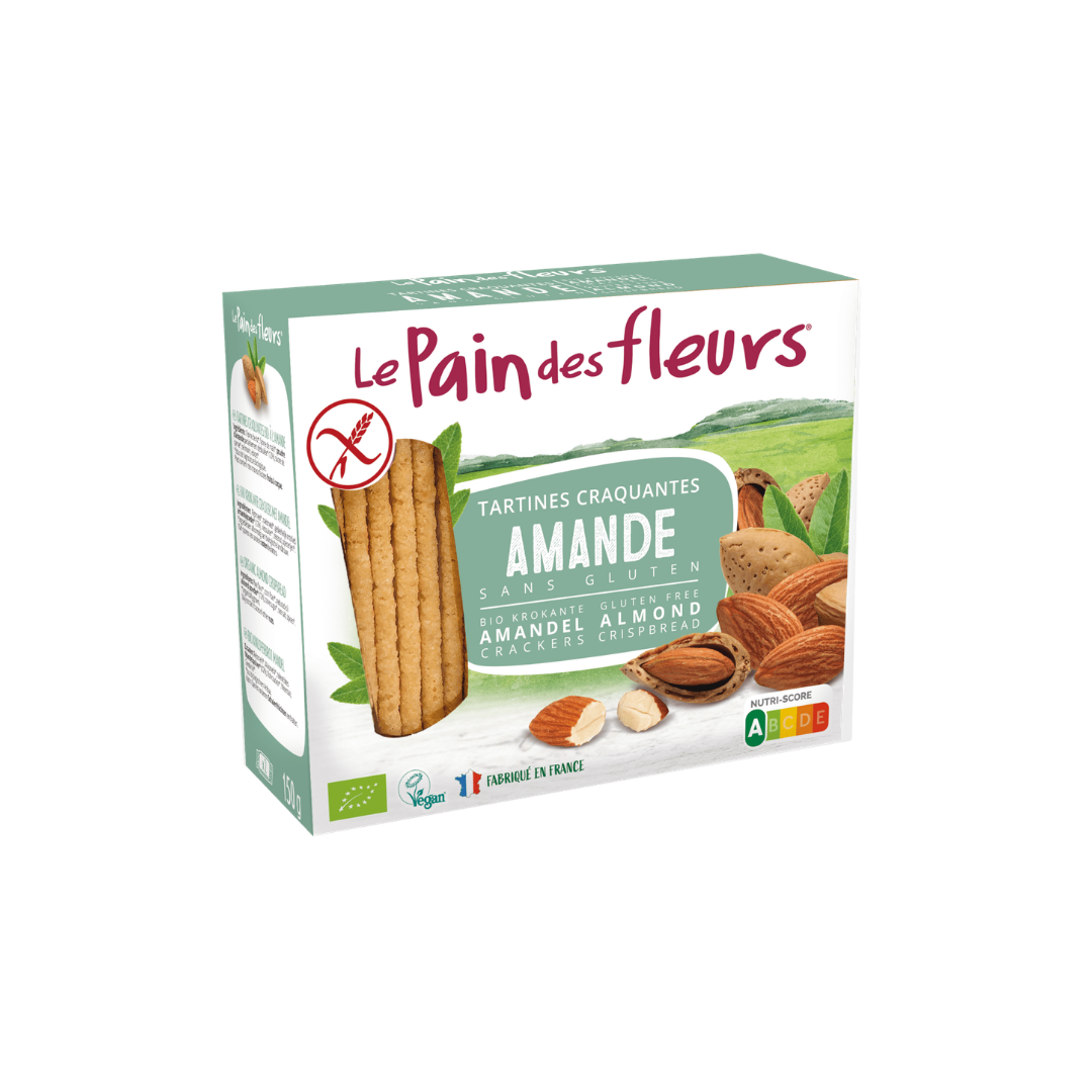 Tartines craquantes amande 150g - LE PAIN DES FLEURS