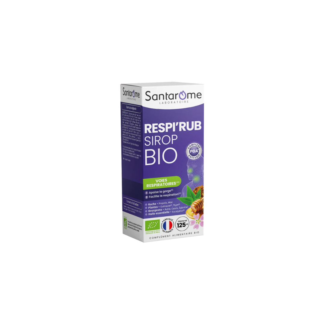 Respir rub sirop gorge 125ML - SANTAROME